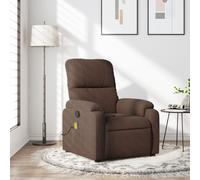 Sufrk Sillón de masaje, sillón de relax, masaje, sillón de masaje, sillón de salón, marrón, tejido de microfibra