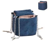 Sugar Glider Hammock, Ferret Bed Squirrel Nest, Warm Squirrel Bed, Sugar Glider Bed Hamster Swing, Pet Hammock Cage, Easy To Use, Portable for Small Animal Cage Accessories