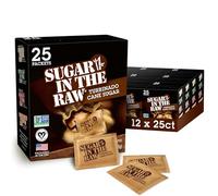 Sugar in the Raw Molasses, Turbinado cane sugar, 25 Count (Pack of 12)