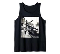 Sugar Ray Robinson Boxer en Londres Boxeo 1988 Camiseta sin Mangas