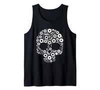 Sugar Skull Calavera Día de los Muertos para Mexicanos Camiseta sin Mangas