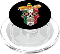 Sugar Skull Day of The Dead Cinco De Mayo Women Men PopSockets PopGrip para MagSafe