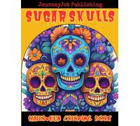 Sugar Skulls Halloween Coloring Book