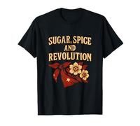 Sugar Spice and Revolution - Diseño Feminista Vintage Camiseta