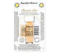 Sugarflair Blossom Tint Dusting Abricot - Colorante Comestible en Polvo para Decorar Pasta de Goma, Glaseado, Chocolate, Crema de Mantequilla, Macarrones - 7ml