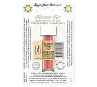 Sugarflair Blossom Tint Dusting Blush Pink - Colorante Comestible en Polvo para Decorar Pasta de Goma, Glaseado, Chocolate, Crema de Mantequilla, Macarrones - 7ml