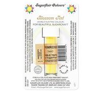 Sugarflair Blossom Tint Dusting Primrose, Amarillo - Colorante Comestible en Polvo para Decorar Pasta de Goma, Glaseado, Chocolate, Crema de Mantequilla, Macarrones - 7ml