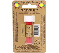 Sugarflair Blossom Tints - Tinta Comestibles Polvo Alimentos Color Fondant Polvo Rubí