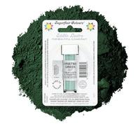 SugarFlair CHRISTMAS GREEN Edible Lustre Powder Colours