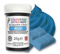 Sugarflair Colourflex Extra Paste Blue - Colorante Alimentario, Colorantes para Crema de Mantequilla, Glaseado, Chocolate, Pasta De Azúcar, Mezclas, Masas para Tartas, Galletas - 25g