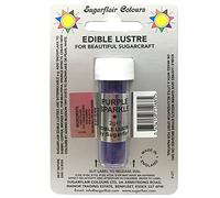 Sugarflair Edible Purple Sparkle Lustre Dust Powder Food Colour for Cake Icing
