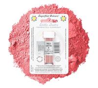 SugarFlair Edible Red Satin Lustre Powder Food Colour Icing Cake Decoration