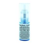 Sugarflair Pump Spray Powder Puff Electric Blue - Tartas, Cupcakes, Decoraciones - Polvo en Spray sin Alcohol - 10g