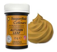 Sugarflair Spectral Concentrated Paste Colours Autumn Leaf, Colorante Alimentario Pasta, Colorantes para Pasta De Azúcar y Mazapán - 25g