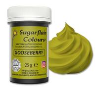 Sugarflair Spectral Concentrated Paste Colours Gooseberry, Colorante Alimentario Pasta, Colorantes para Pasta De Azúcar y Mazapán - 25g