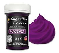Sugarflair Spectral Concentrated Paste Colours Pastel Magenta, Colorante Alimentario Pasta, Colorantes para Pasta De Azúcar y Mazapán - 25g