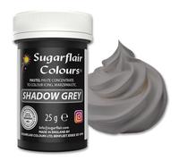 Sugarflair Spectral Concentrated Paste Colours Pastel Shadow Grey, Colorante Alimentario Pasta, Colorantes para Pasta De Azúcar y Mazapán - 25g