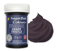 Sugarflair Spectral Paste Concentrate Color Icing Marzipan 25g Grape Thistle