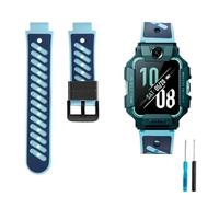 SUGARJAR 2 Piezas Niños Correas Compatible para Imoo Watch Phone Z7/Z6, Silicón Suave Impermeable Pulseras de Repuesto para Imoo Smartwatch Z1 Niños y Niñas (Correa - Correa para colgar)