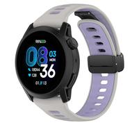 SUGARJAR Correa Compatible con COROS Pace 4/Pace 3/Pace Pro, 22mm Correa Silicona Deportiva para COROS APEX 4 42mm/Apex 2 Pro con Cierre Magnético - Hombre Mujer