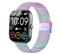 SUGARJAR Correa Compatible con uaue T60/T50S,22 mm Correa Acero Inoxidable para Nerunsa P66D,Donerton T50S,T50H,Popglory P66,Jugeman P99/Y66,RUIMEN H1/D1,TOOBUR IDW13/IDW16/IDW19/BW01,TUYOMA LW36