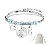 Sugeru Pulsera para mujer a veces olvida que eres genial, regalos para mujeres, pulsera de recuerdo inspiradora, regalo de cumpleaños personalizado para mejores amigas, hijas madres, einstellbar
