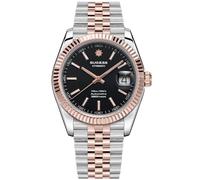 Sugess Classic S447.KP Business ST2130 - Reloj mecánico automático para hombre, dorado rosáceo