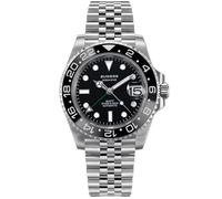 Sugess Ocean Star GMT - Reloj mecánico para hombre con cristal de zafiro de 200 m, S420-2.GN