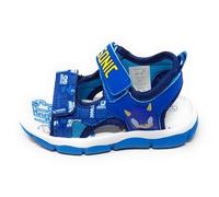 Sugi International Sandalia deportiva para niño con luces N9610088S Sonic azul, cierre de doble , suela amortiguada, turquesa, 28 EU