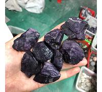 Sugilite Piedras En Bruto Cristal De Cuarzo Natural Gemas Moradas Especímenes Minerales Raros Decoración,3-5cm,100 Gramos