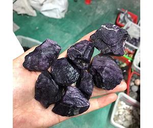 Sugilite Piedras En Bruto Cristal De Cuarzo Natural Gemas Moradas Especímenes Minerales Raros Decoración,3-5cm,50 Gramos