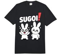 Sugoi! Funny Chibi Anime Bunny Kawaii Manga Comedia Comfort Colors Adult Heavyweight T-Shirt