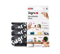 Sugru by tesa - Moldable Multi-Purpose Glue for Creative Fixing and Making, Blac