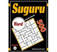 Suguru: 500 Hard (8x8, 9x9, 10x10) Puzzles