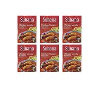 Suhana Indian Masala de Poulet Mezcla de pollo al curry (paquete de 6, total de 15 onzas)