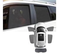 SUHNGE Parasol Magnético de Coche para V.W Tiguan 2016-2021, Protector Solar Lateral y Ventanas Traseras Coche, Cortinas Laterales para Ventana de Coche para Protección UV