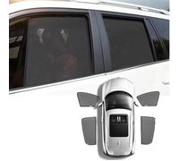 SUHNGE Parasol Magnético de Coche para V.W Tiguan 2016-2021, Protector Solar Lateral y Ventanas Traseras Coche, Cortinas Laterales para Ventana de Coche para Protección UV