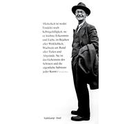 Suhrkamp Verlag Póster Hermann Hesse »Lebensgro: plano, nicht gefaltet | Hermann Hesse in Lebensgröße: das Plakat für Fans
