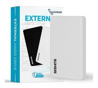 SUHSAI Disco duro externo de 250 GB, HDD externo de 2.5 pulgadas, unidad de almacenamiento y copia de seguridad, disco duro, disco duro portátil USB 2.0, compatible con Mac, laptop, computadora de