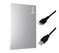 SUHSAI Disco duro externo USB 3.0 de 1 TB - Disco duro externo portátil para laptop, Mac, PS4, PS5, escritorio - Unidad de almacenamiento de respaldo delgada de 2.5 pulgadas, disco duro externo para