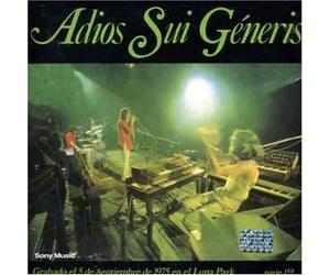 Sui Generis - Adios Sui Generis Vol.I [Import]