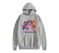 SUIBOZ Sudadera con capucha de Anime Five Nights at Fre-ddy con impresión 3D Five Night FNAF Friends para mujeres y hombres, sudadera divertida con capucha con bolsillo (5, L)