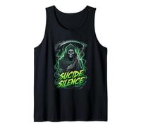 Suicide Silence Grim Reaper Goth Stoner Camiseta sin Mangas