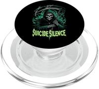 Suicide Silence Grim Reaper Goth Stoner PopSockets PopGrip para MagSafe