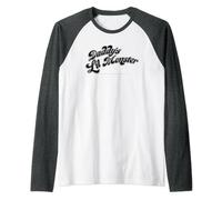 Suicide Squad Daddy's Lil Monster Camiseta Manga Raglan