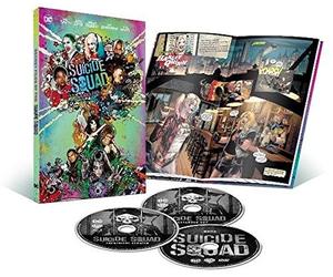 Suicide Squad Extended Cut with Exclusive Graphic Novel (Blu-ray + DVD + Digital Copy)