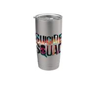 Suicide Squad Logo Vaso térmico de acero inoxidable de doble pared