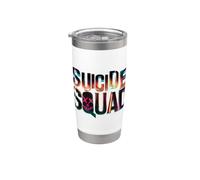 Suicide Squad Logo Vaso térmico de acero inoxidable de doble pared