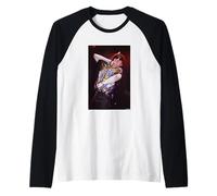 Suicide Synth-Punk Duo Alan Vega en Vivo por Andy Willsher Camiseta Manga Raglan