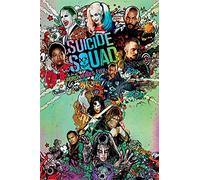 Suicidio Squad Abeja Póster (tamaño Grande), Multicolor